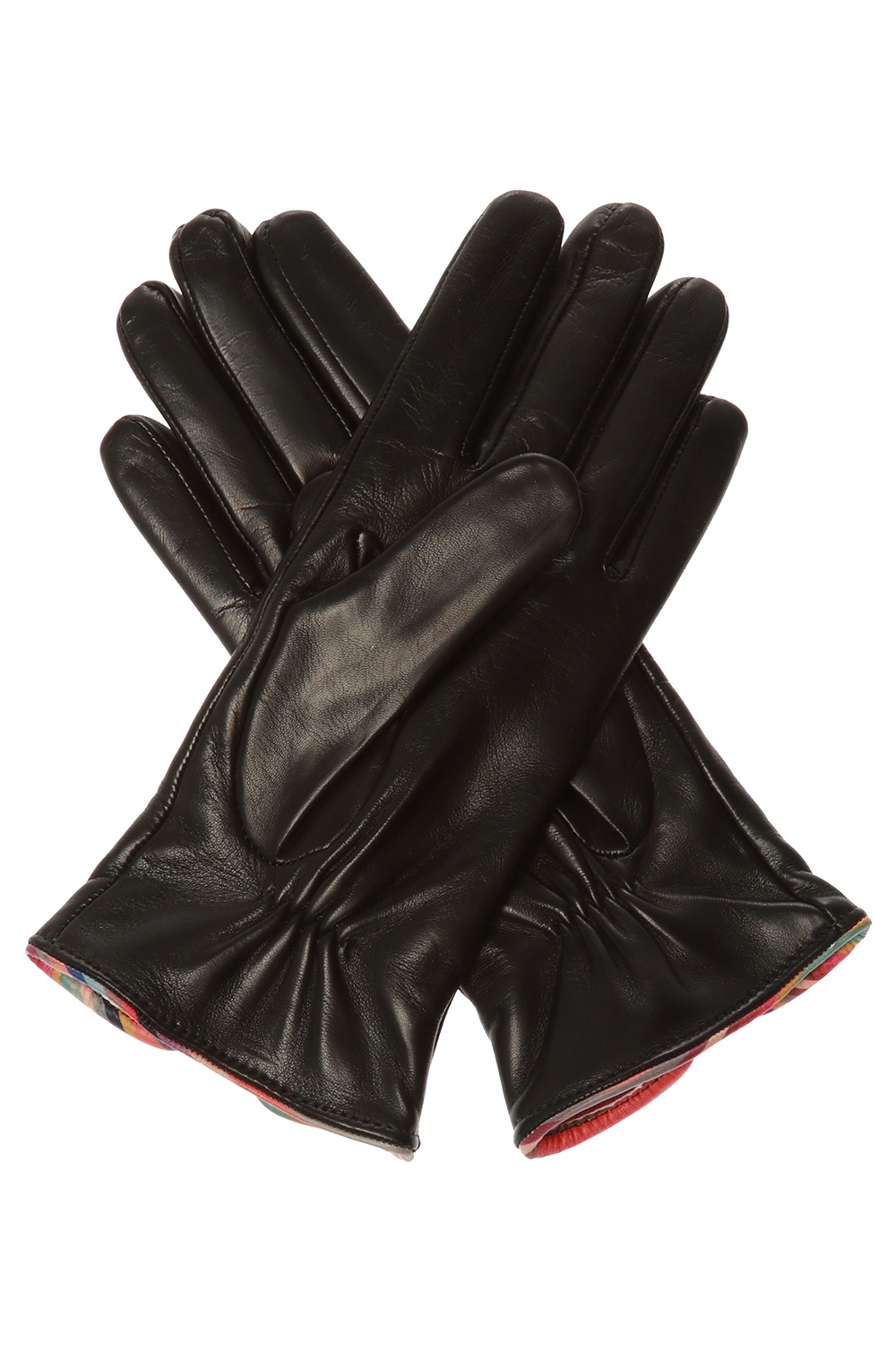 paul smith leather gloves